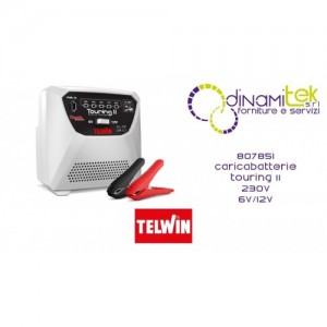 TELWIN 807851 CARICABATTERIE TOURING 11 230V 6V/12V Dinamitek 1