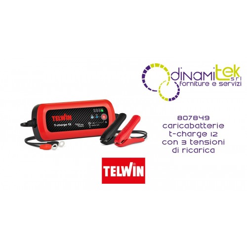 807849 CHARGEUR T-CHARGE 12 AVEC 3 TENSIONS DE CHARGE TELWIN