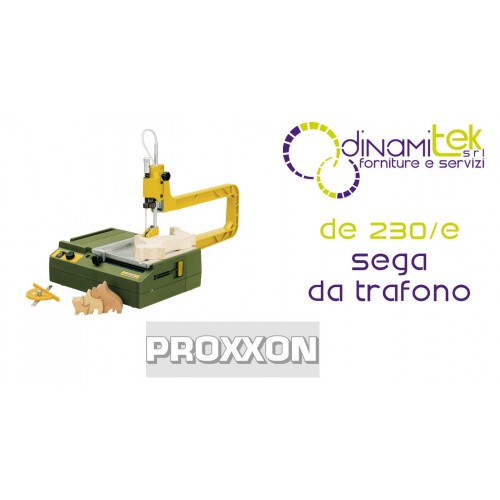 PROXXON DS 230/E SEGA DA TRAFONO Dinamitek 1