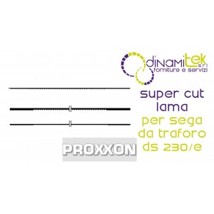 LAMA DA TRAFORO SUPER CUT PROXXON PER SEGA DA TRAFORO DS 230/E Dinamitek 1