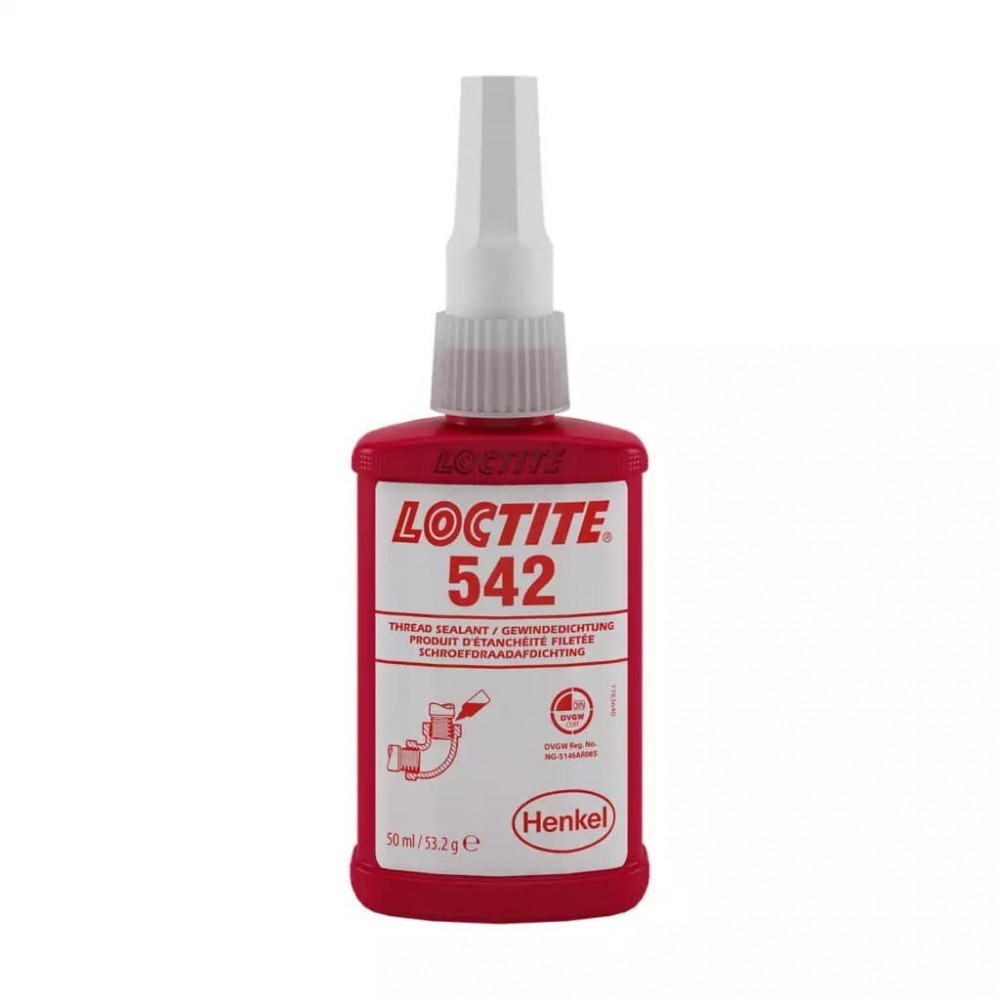 LOCTITE 542 SIGILLARACCORDI A MEDIA RESISTENZA E RAPIDA POLIMERIZZAZIONE 50 ml HENKEL Dinamitek 2