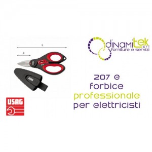 U02070006 207 E FORBICE USAG PROFESSIONALE PER ELETTRICISTI Dinamitek 1
