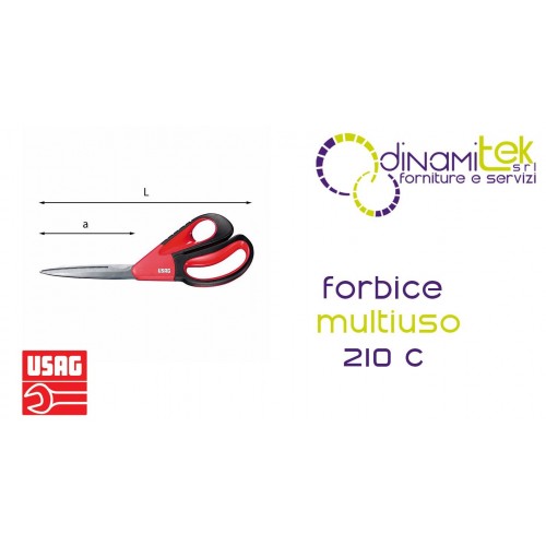 U02100003 210 C FORBICE MULTIUSO USAG Dinamitek 1