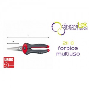 U02110001 211 A FORBICE MULTIUSO USAG Dinamitek 1