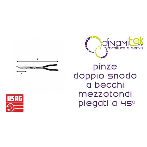USAG U01150021 115 CLP 340 PINZA SNODABILE LUNGA Dinamitek 1