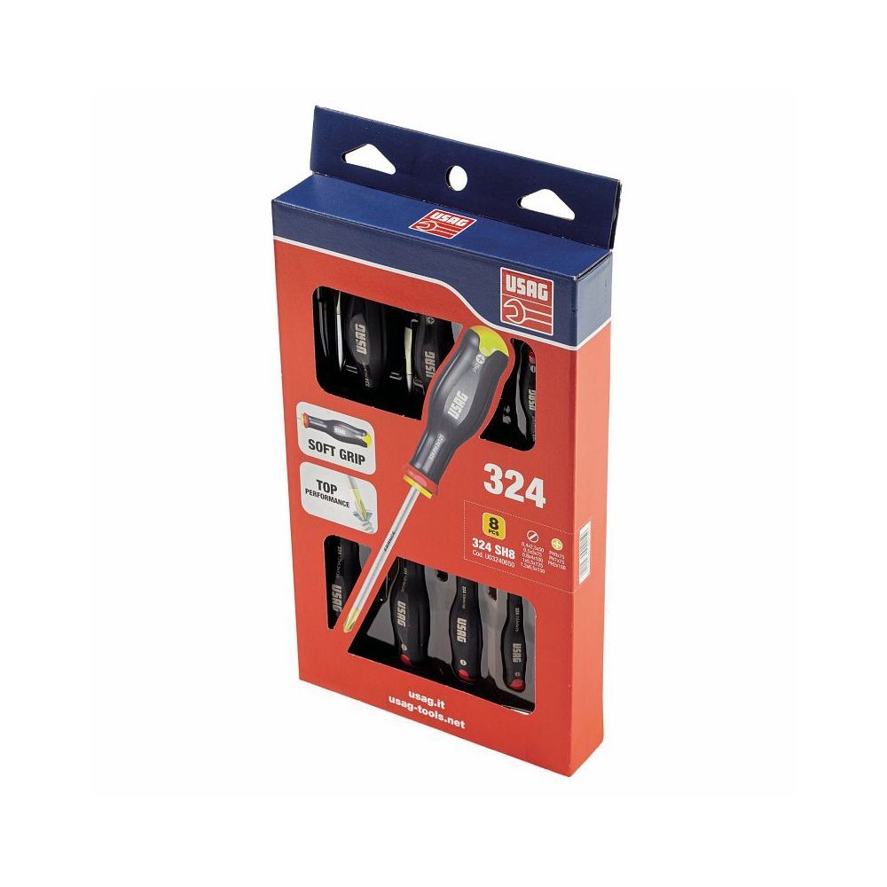 U03240250 324 SH8 SERIE DI 8 GIRAVITI A CROCE PHILLIPS USAG Dinamitek 3