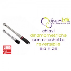 U08104001 810N 5-25 Nm CHIAVE DINAMOMETRICA USAG Dinamitek 1
