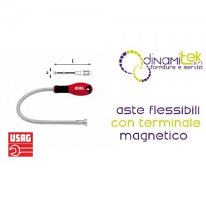 U0442000 442 N ASTE FLESSIBILI CON TERMINALE MAGNETICO USAG Dinamitek 1