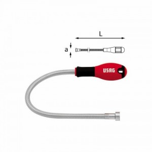  U0442000 442 N ASTE FLESSIBILI CON TERMINALE MAGNETICO USAG Dinamitek 2
