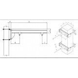 JIB CRANE CANTILEVER IN THE CANTILEVER.S.CARLO SAPORITI Dinamitek 2