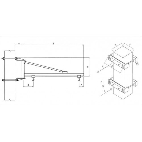 KRANBALKEN-KRAN-CANTILEVER-BEAM TIRANTATA.S.CARLO SAPORITI Dinamitek 2