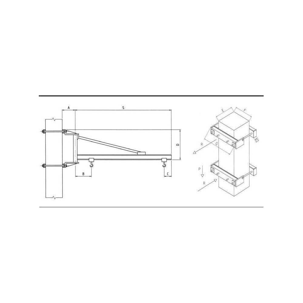 KRANBALKEN-KRAN-CANTILEVER-BEAM TIRANTATA.S.CARLO SAPORITI Dinamitek 2