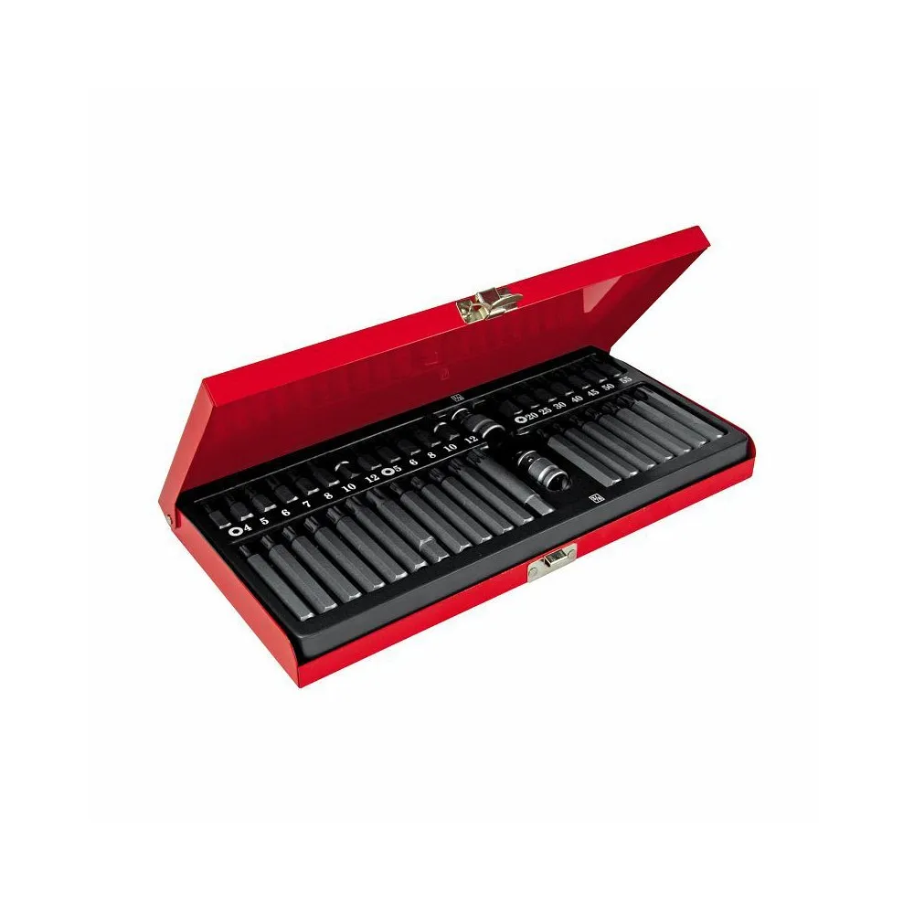 U06920032 692 SP3 ASSORTIMENTO 40 INSERTI RIBE/XZN/TORX CON FORO USAG Dinamitek 2