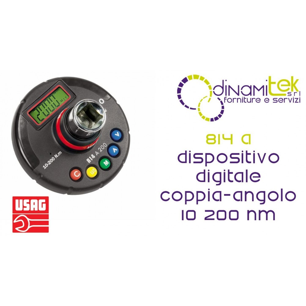 U08140004 814 A DISPOSITIVO DIGITALE COPPIA-ANGOLO 814 A 200 10-200NM USAG Dinamitek 1