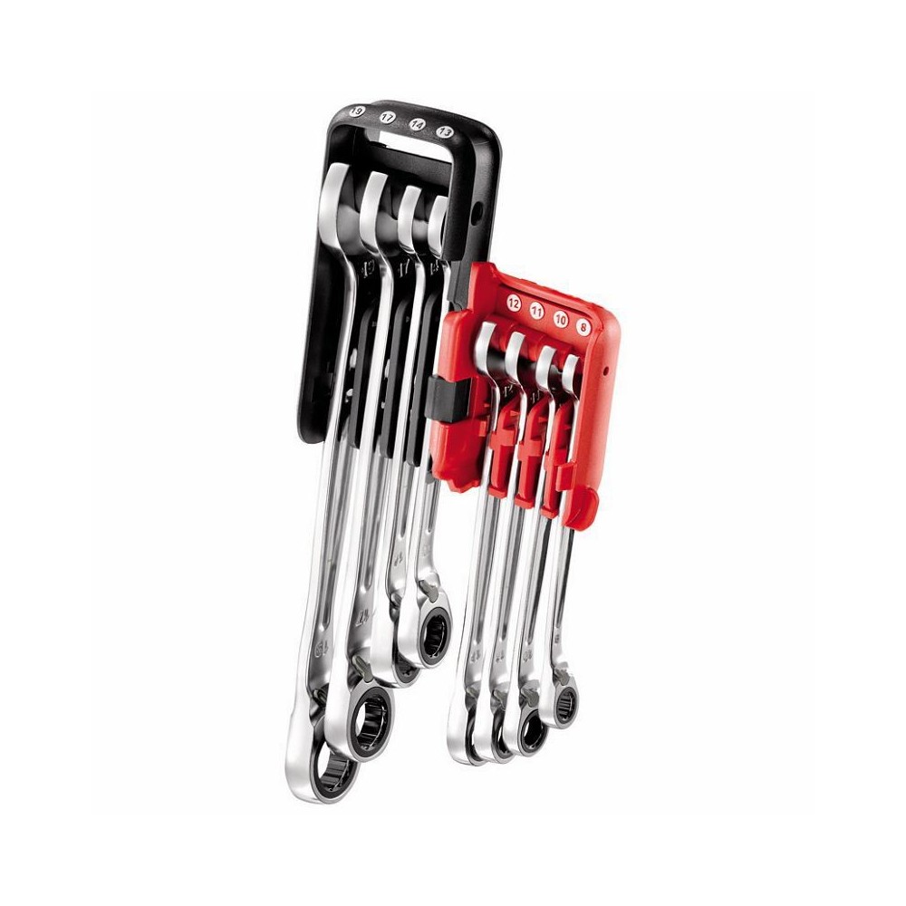 U02856058 285 KA/DS8 SERIE DI 8 CHIAVI COMBINATE A CRICCHETTO CON ANELLO DI TENUTA ICONIC USAG Dinamitek 3