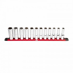 U02354101 235 1/2 XL/SE12 SERIE DI 12 CHIAVI A BUSSOLA CON BOCCA ESAGONALE SPECIALE X-GRIP USAG Dinamitek 2