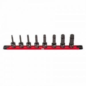 U02340850 234 1/2 MX/SE8 SERIE DI 8 CHIAVI A BUSSOLA MACCHINA CON PROFILO ESAGONO SPECIALE X-GRIP USAG PER VITI CON ESAGONO INCASSATO Dinamitek 2