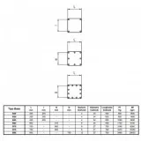 THE BASE OF THE FOUNDATION AND ANCHOR BOLTS FOR CRANE BAND./COL. A.S.CARLO SAPORITI Dinamitek 3