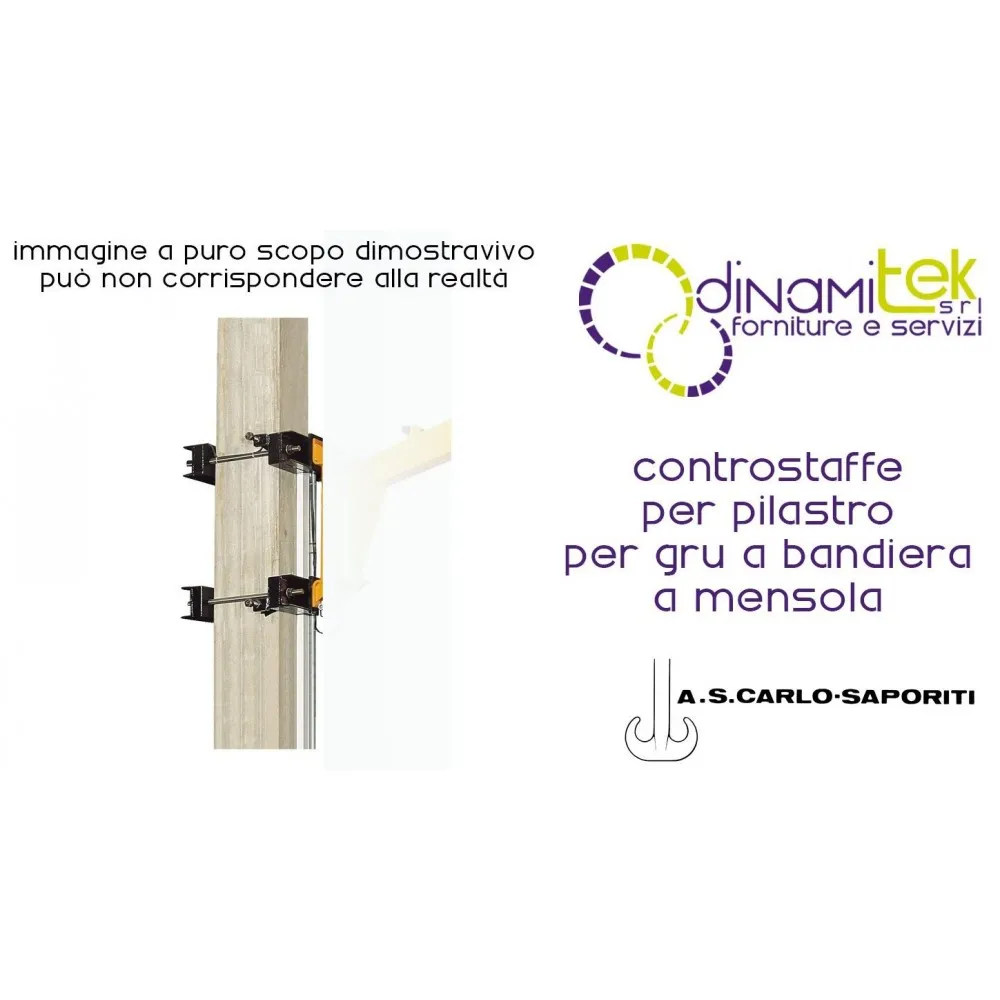 CONTROSTAFFE POUR LE PILIER 500X500 MM.S.CARLO SAPORITI Dinamitek 1