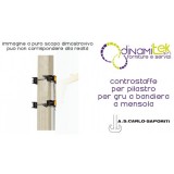 CONTROSTAFFE PER PILASTRO 500X500 mm A.S.CARLO SAPORITI Dinamitek 1