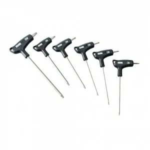 U02802450 280 HXTX/SE6 SERIE DI 6 CHIAVI MASCHIO CON PROFILO TORX® SPECIALE X-GRIP USAG E IMPUGNATURA BIMATERIALE Dinamitek 2