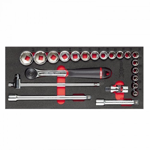 U05191068 519 M 613CEAX MODULO IN SPUGNA BICOLORE ASSORTITO (22 PZ) X-GRIP USAG Dinamitek 2