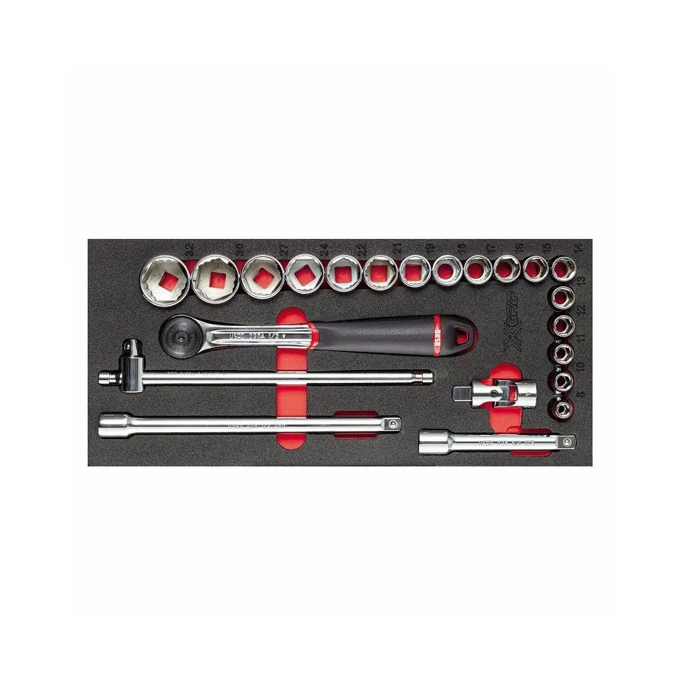U05191068 519 M 613CEAX MODULO IN SPUGNA BICOLORE ASSORTITO (22 PZ) X-GRIP USAG Dinamitek 2
