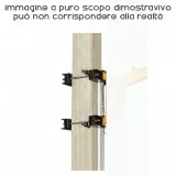 CONTROSTAFFE POUR LE PILIER 500X500 MM.S.CARLO SAPORITI Dinamitek 2