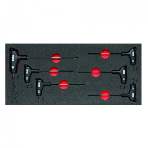 U05191066 519 M 280HXTX MODULO IN SPUGNA BICOLORE ASSORTITO (6 PZ) X-GRIP USAG Dinamitek 2
