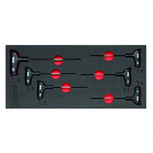 U05191066 519 M 280HXTX MODULO IN SPUGNA BICOLORE ASSORTITO (6 PZ) X-GRIP USAG Dinamitek 2