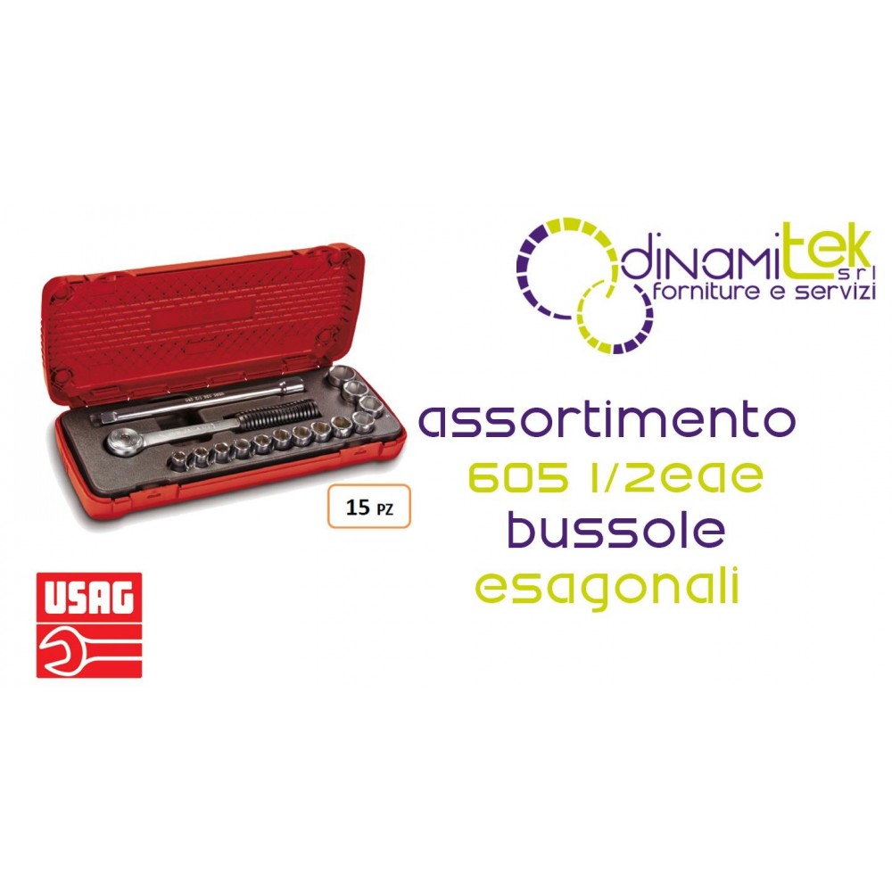 USAG U06050204 605 1/2" EAE SERIE BUSSOLE Dinamitek 1
