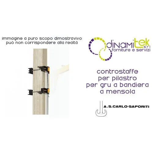 CONTROSTAFFE PARA PILAR 700X700 MM.S.CARLO SAPORITI Dinamitek 1