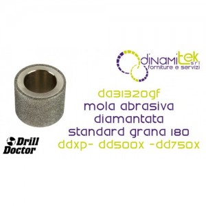 DRILL DOCTOR DA31320GF MOLA ABRASIVA DIAMANTATA STANDARD GRANA 180 Dinamitek 1