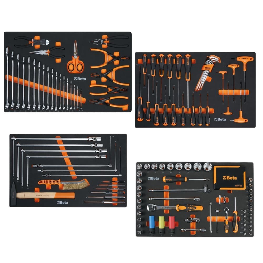 BETA 2400 RSC24/7-VAS CASSETTIERA MOBILE CON SETTE CASSETTI E ASSORTIMENTO DI 223 UTENSILI Dinamitek 3