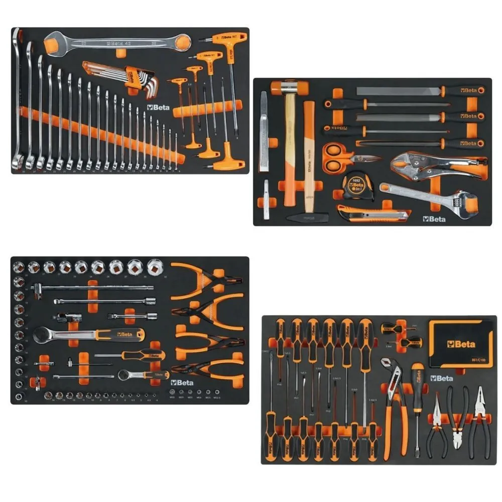 BETA 2400 RSC24-7-VIS CASSETTIERA MOBILE CON SETTE CASSETTI E ASSORTIMENTO INDUSTRIA DI 224 UTENSILI Dinamitek 2