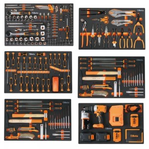 BETA 2400 RSC24-8-VIL CASSETTIERA MOBILE CON OTTO CASSETTI E ASSORTIMENTO INDUSTRIA DI 411 UTENSILI Dinamitek 2