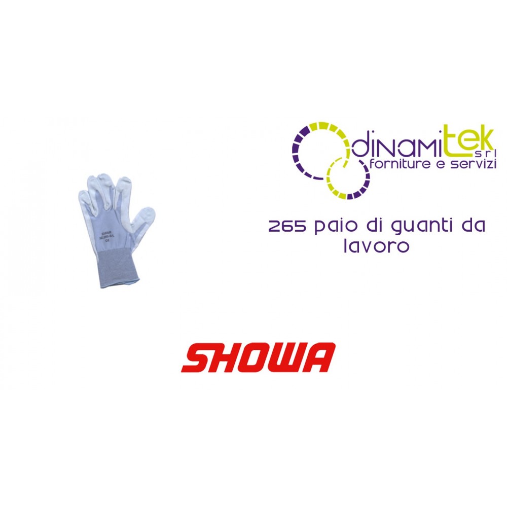 PAAR ARBEITSHANDSCHUHE 265R SHOWA Dinamitek 1