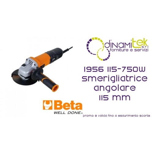 BETA 1956 115-750W SMERIGLIATRICE ANGOLARE 115 MM Dinamitek 1