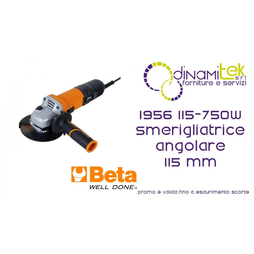 BETA 1956 115-750W SMERIGLIATRICE ANGOLARE 115 MM Dinamitek 1