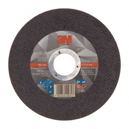 47079 SILVER T41 DISCO DA TAGLIO 115 MM X 1 MM X 22 MM 3M™ cf 50 pz Dinamitek 2