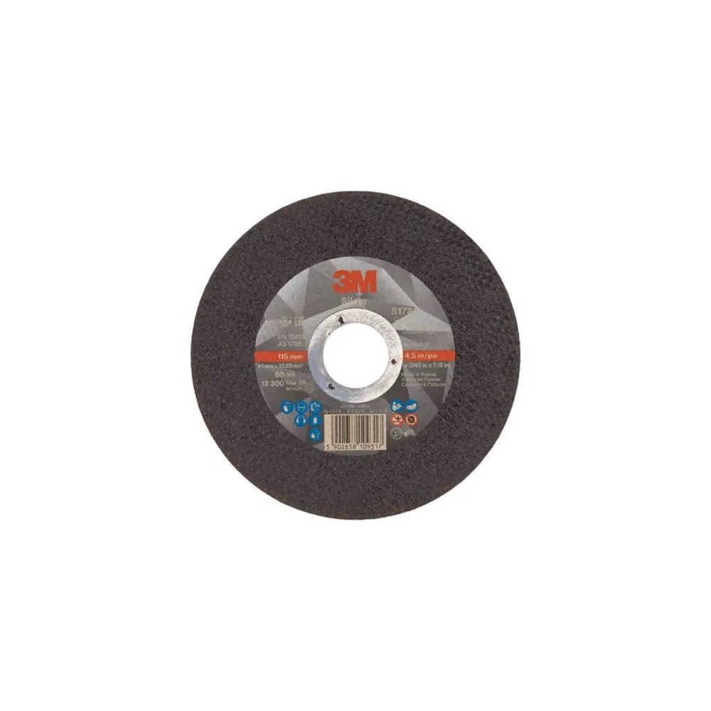 47079 SILVER T41 DISCO DA TAGLIO 115 MM X 1 MM X 22 MM 3M™ cf 50 pz Dinamitek 2