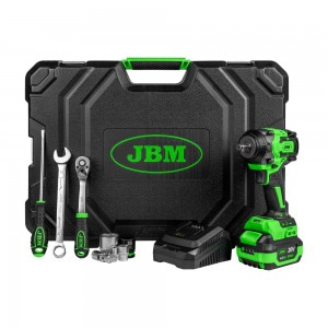 JBM 54863 VALIGETTA UTENSILI CON AVVITATORE AD IMPULSI BRUSHLESS 800Nm A BATTERIA Dinamitek 4