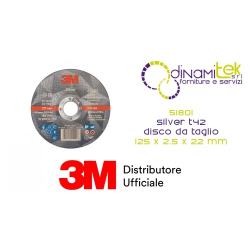 47115 SILVER T42 DISCO DA TAGLIO 125 MM X 2