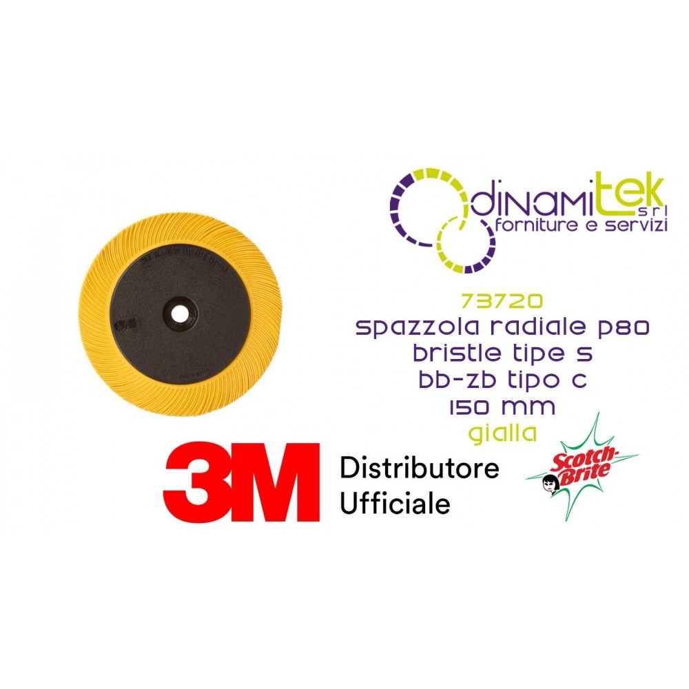 73720 SPAZZOLA RADIALE BRISTLE TIPE S BB-ZB TIPO C P80 150 MM GIALLA 3M SCOTCH-BRITE™ Dinamitek_1.jpg