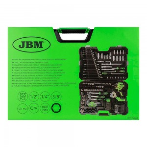JBM 54863 VALIGETTA UTENSILI CON AVVITATORE AD IMPULSI BRUSHLESS 800Nm A BATTERIA Dinamitek 6
