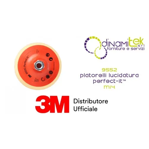 09552 PLATORELLI PER LUCIDATURA PERFECT-IT™ M14 3M™ Dinamitek 1