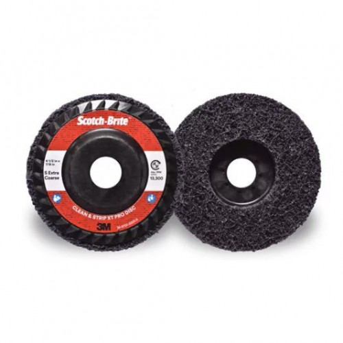 XTPRO115RD S XCRS DISCO CLEAN AND STRIP XT PRO CON SUPPORTO IN FIBRA S XCRS 115 MM X 22 MM 3M SCOTCH-BRITE™ Dinamitek 2