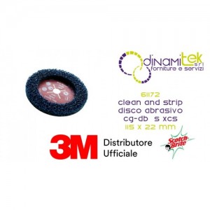 61172 CLEAN AND STRIP DISCO ABRASIVO CG-DB S XCS 115 MM X 22 MM 3M SCOTCH-BRITE™ Dinamitek 1