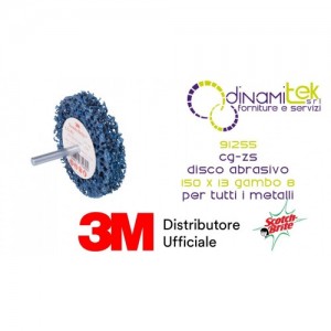 91255 CG-ZS DISCO ABRASIVO 150 X 13 GAMBO 8 PER TUTTI I METALLI 3M SCOTCH-BRITE Dinamitek 1