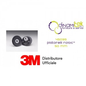 45095 PLATORELLI ROLOC™ 50 MM 3M™ cf 5 pz Dinamitek 1